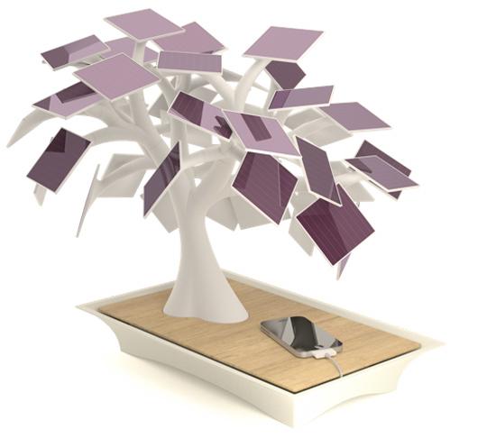 electree_1 electree 1 Un bonsaï solaire pour recharger vos gadget (en Série limitée) ...