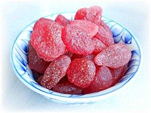 Fraises Séchées Maison : Essai #1 fraises-confites