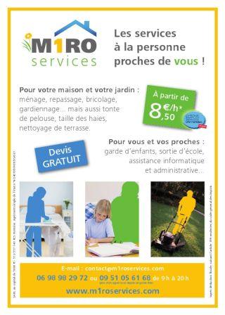 Le flyer M1RO Services