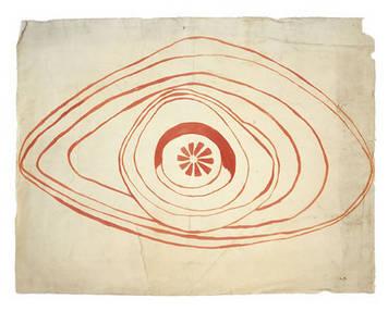 Louise Bourgeois – Sculpteur, peintre, graveur et plasticienne Franco-américaine – Eléments de biographie. L’œuvre dessinée ou peinte bourgeois-sans-titrre-1960-aqua.1275670350.jpg