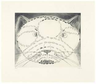 Louise Bourgeois – Sculpteur, peintre, graveur et plasticienne Franco-américaine – Eléments de biographie. L’œuvre dessinée ou peinte le-chat-en-colere-1999.1275670735.jpg