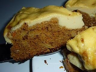 Gateau aux carottes-cheesecake