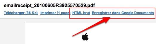 gmail pdf 1 Gmail: sauvegardez les pièces jointes PDF sur Google Documents [Astuce]