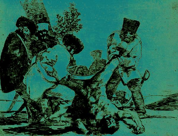 Désastres de la guerre - Quoi peut-on faire de plus, Goya