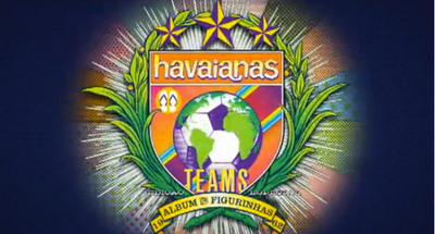 Havaianas Teams: albums Panini Havaianas Teams: albums Panini
