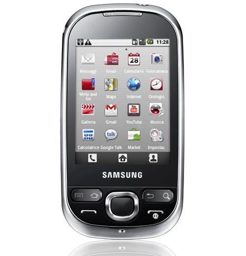 Samsung annonce The Corby Smartphone sous Android 2.1