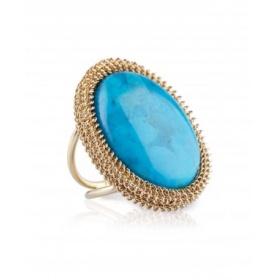 Bague IMAI Milanaise turquoise