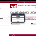 Les résultats de sondages officiels sont sur l’iPad Les résultats de sondages officiels sont sur l’iPad