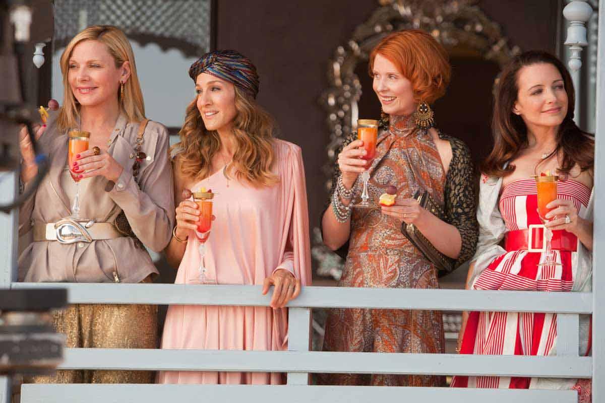 Cynthia Nixon, Kim Cattrall, Kristin Davis et Sarah Jessica Parker. Warner Bros. France