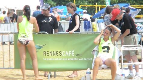 RennesCafé.com sponsor du Volley Master Beach de Rennes