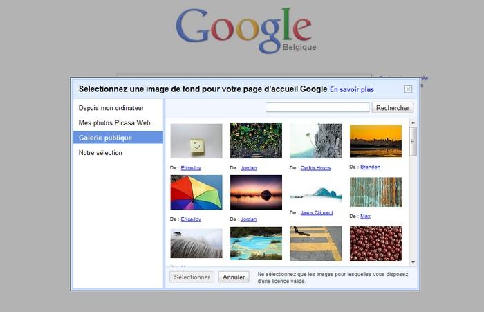 Comment changer limage de fond dans Google ? google 2 Comment changer limage de fond dans Google ?
