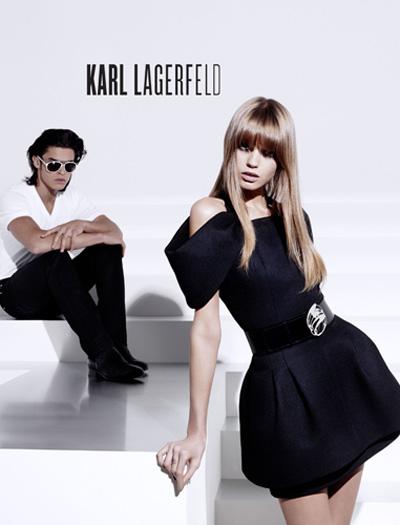 ♠ Karl Lagerfeld dévoile sa campagne Spring 2010 ♠