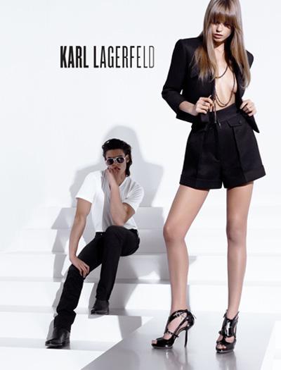 ♠ Karl Lagerfeld dévoile sa campagne Spring 2010 ♠