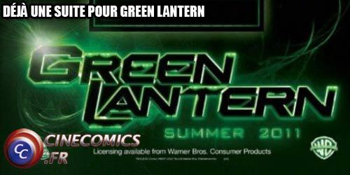 green lantern 2 annoncé