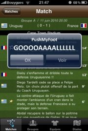 C’est la Coupe du Monde ! L’app gratuite du 11 juin est PushMyFoot : l’utilitaire parfait pour suivre toute l’événement minute par minute en PUSH – de 1,59€ à GRATUIT aujourd’hui C’est la Coupe du Monde ! L’app gratuite du 11 juin est PushMyFoot : l’utilitaire parfait pour suivre toute l’événement minute par minute en PUSH – de 1,59€ à GRATUIT aujourd’hui