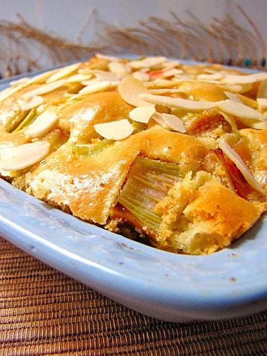 FONDANT RHUBARBE AMANDE (sans gluten) G-teau 4974