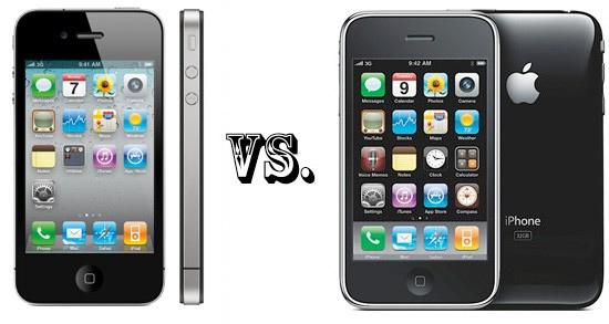 Comparatif iPhone 4 / iPhone 3G S...