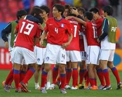Victoire de la Corée du Sud 2 buts à 0 contre la Grèce