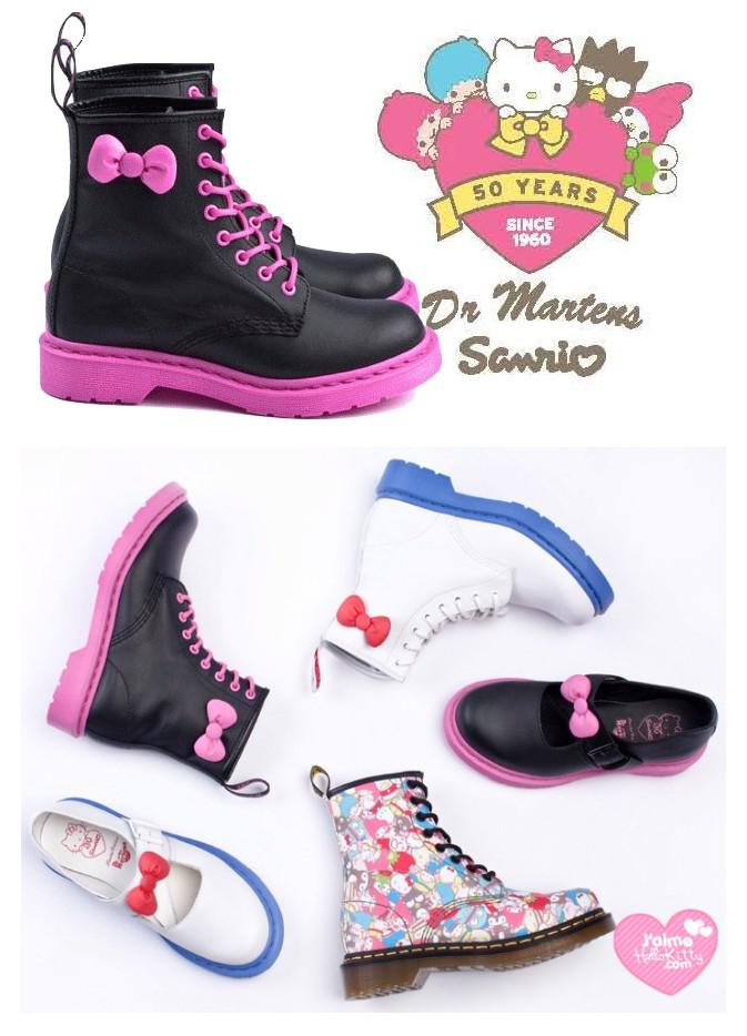 Dr.Martens x Sanrio 50 th http://www.jaimehellokitty.com/images/Articles005/drmartensimgjuin.jpg