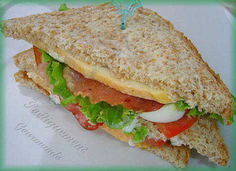 Maroilles club à la crème de spéculoos club sandwich Maroilles 1