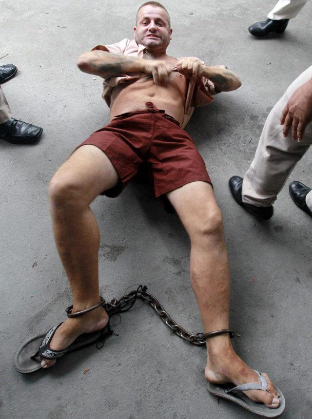 La détresse d'un condamné Image Temporaire