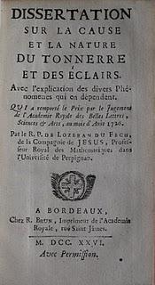 Bibliophilie et Sciences: l'Académie Royale de Bordeaux et ses prix