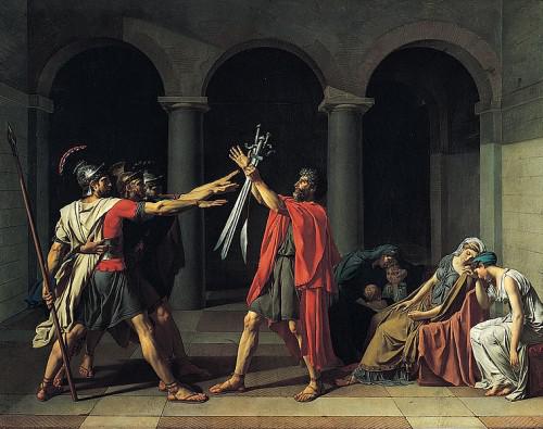 Histoire de l'air de rien 758px-Jacques-Louis_David,_Le_Serment_des_Horaces.jpg