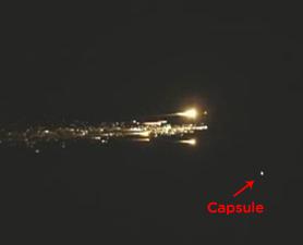 Détails de la désintégration d'Hayabusa