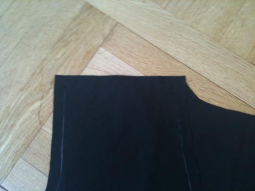 Assembler épaules My little black dress Japonaise