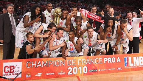 Basket .... Finale de Pro A ... Cholet champion de France 2010