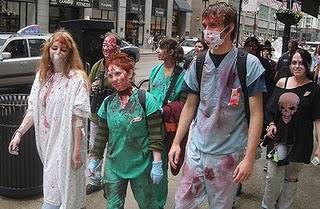 les zombies aux soins intensif