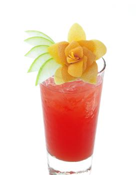 Recette cocktail à base de crème de cerise : cocktail Cherry Blossom