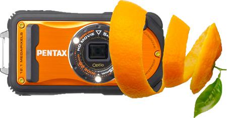 Pentax Optio W90 : le baroudeur Pentax désormais en orange