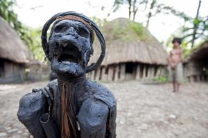 mummy in papua