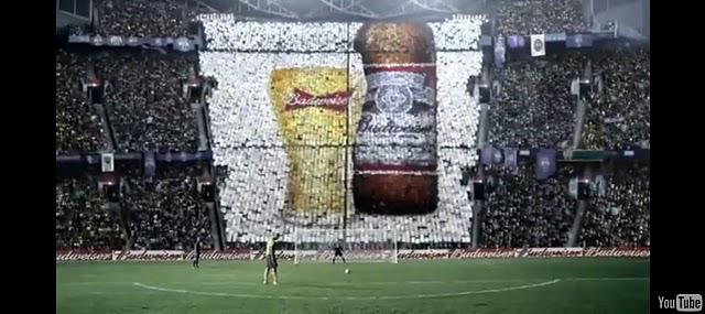 [Budweiser] La bière l'honneur pour la coupe du monde