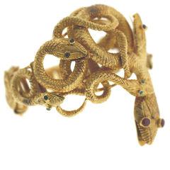 Le serpent: forme inspirante pour bijoutiers et joailliers serpent-ancien