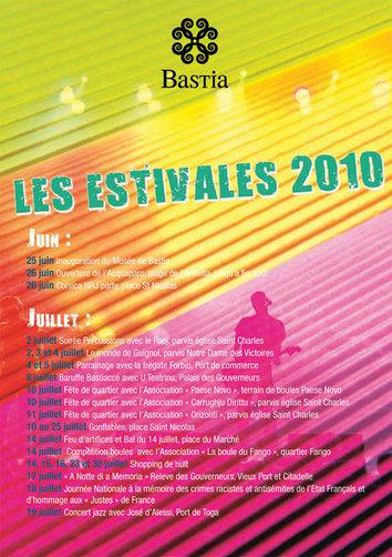 Bastia : Le programme des festivités durant cet été.