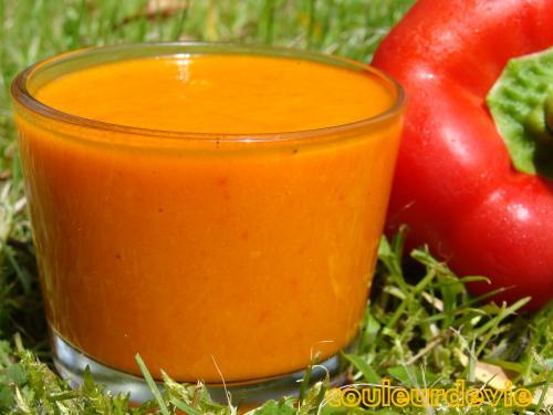 Coulis de poivrons rouges au thermomix Coulis de poivrons rouges au thermomix