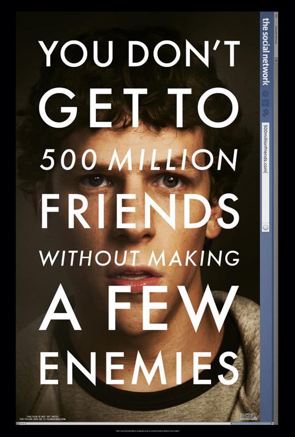 THE SOCIAL NETWORK : La première affiche