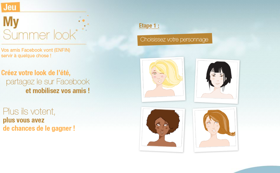 My summer Look ETAM facebook My summer Look ETAM facebook