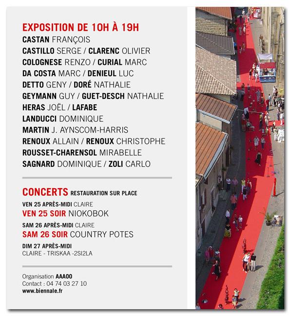 5ème Biennale de l'Art Figuratif affiche Biennale2010 02