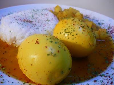 Curry aux œufs – Egg Curry – Baida Kari