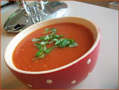 Soupe tomate express