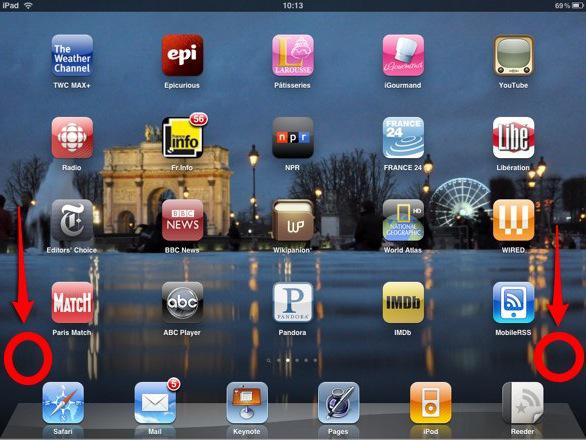 page accueil iPad: 10 nouvelles astuces