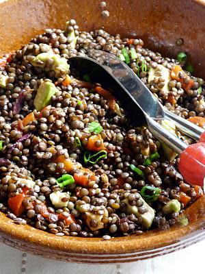 Une salade de pâtes ou salade de lentilles , quel est votre choix pour l'été ?