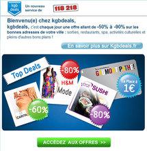 Kgbdeal : Bons plans sorties dans votre ville