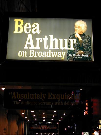 Bea Arthur on Broadway