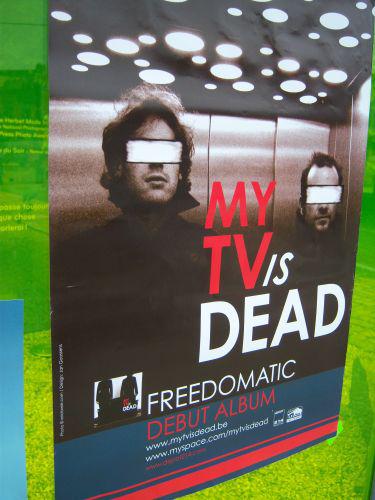 My tv is dead - Fête de la Musique - Charleroi - 20 juin 80.jpg