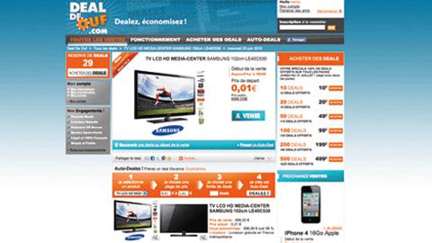Dealdeouf.com ou comment avoir une TV LCD 102cm à 0,01 Dealdeouf.com ou comment avoir une TV LCD 102cm à 0,01