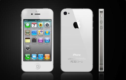 iPhone 4 Blanc disponible dès mi-juillet !